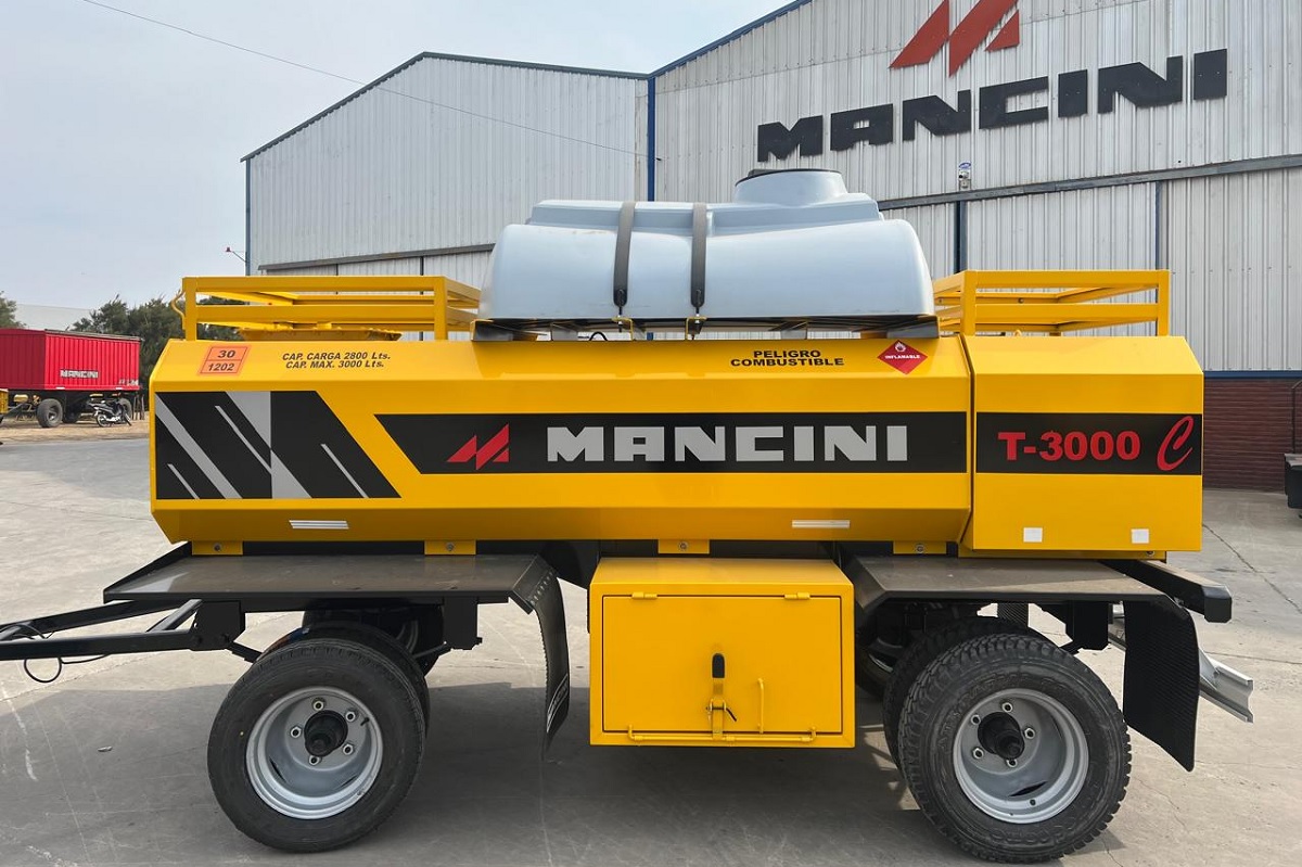 Tanque combinado Mancini em operação